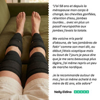 Jambières d'acupression Akouna — Mollets & Cuisses